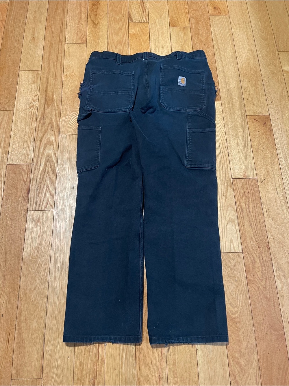 Carhartt Black Work Pants with Utility Pockets